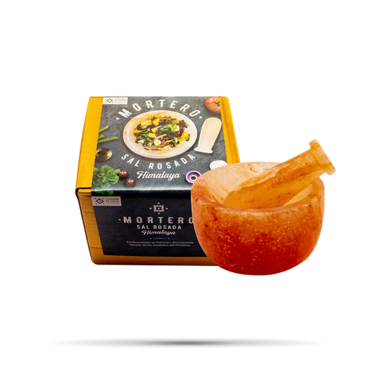 MORTERO DE SAL ROSADA DEL HIMALAYA