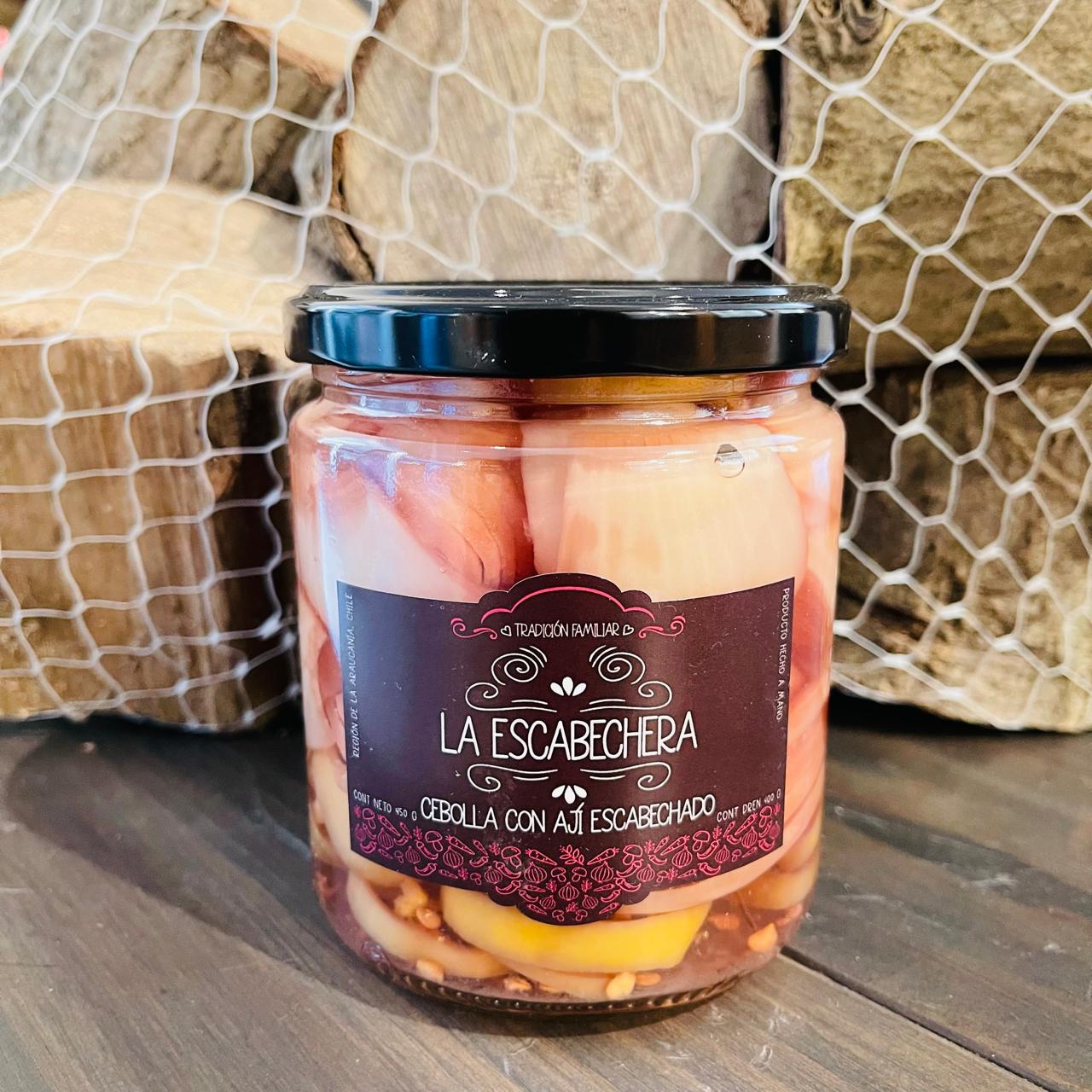 CEBOLLA CON AJI ESCABECHADO