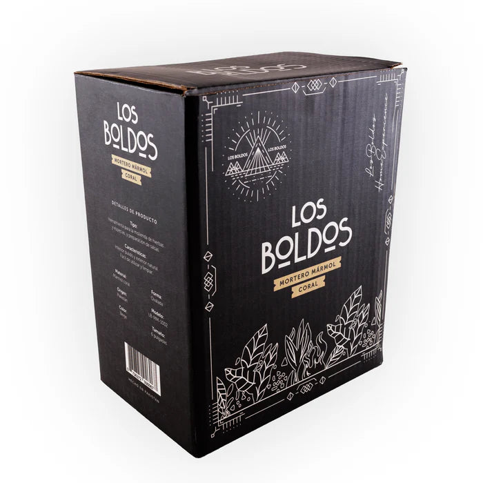 MORTERO DE MARMOL CORAL