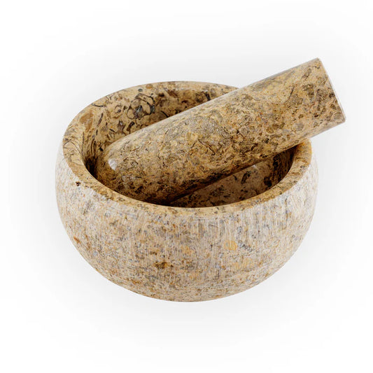 MORTERO DE MARMOL CORAL