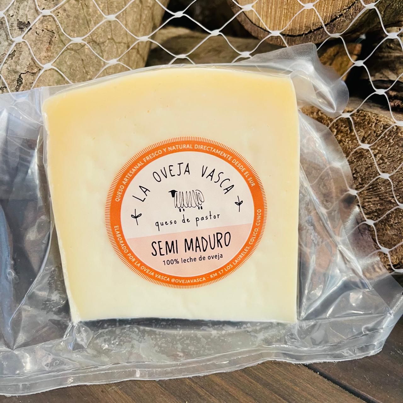 QUESO LA VASCA SEMI MADURO