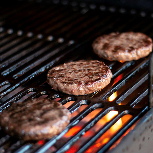 CAJA DE HAMBURGUESA ALL BEEF BURGER 24 UNIDADES: 150 GR (CONGELADO)