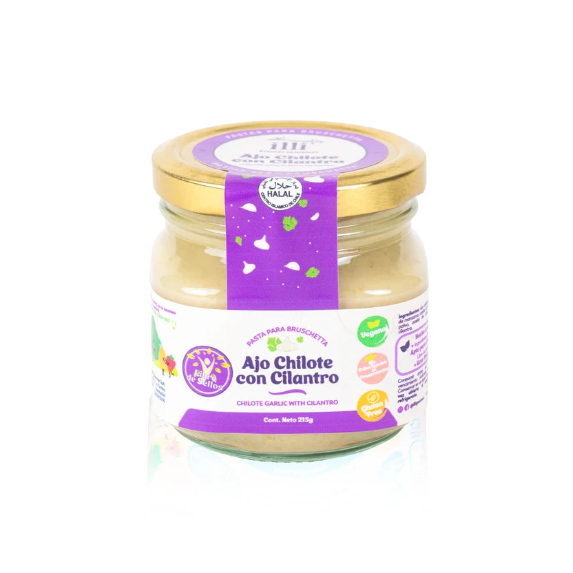 Pasta de Ajo Chilote con Cilantro – 215 g