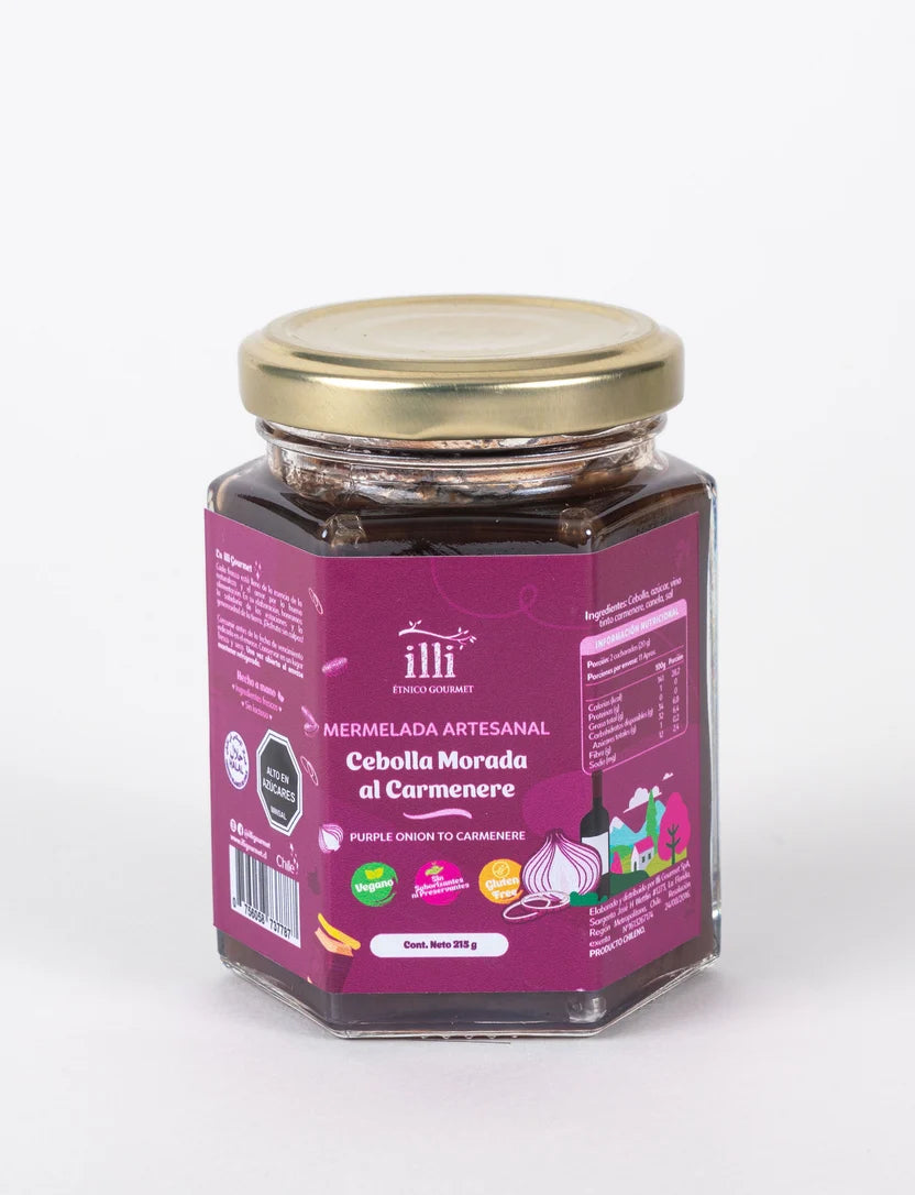 Mermelada de cebolla al vino tinto