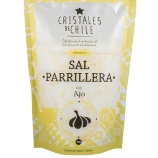 SAL PARRILLERA CON AJO 450 GR